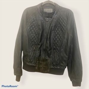 Ci sono leather jacket from Macy’s black